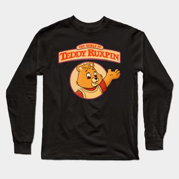 Teddy Ruxpin 80s toys Long Sleeve T-Shirt by AFTERxesH